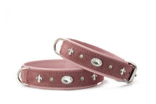 Laden Sie das Bild in den Galerie-Viewer, HALSBAND &quot;MS. SOPHIE&quot; altrosa-rosa-silber