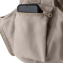 Laden Sie das Bild in den Galerie-Viewer, 2-in-1 Hunde-Tragebeutel und Liegefläche Seoul to go greige