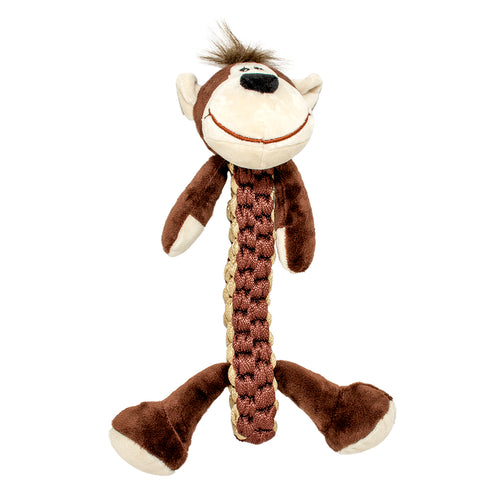 Hundespielzeug Zoo friends Martin Affen Stock Braun