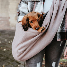 Laden Sie das Bild in den Galerie-Viewer, Tragebeutel Los Angeles, taupe/grau