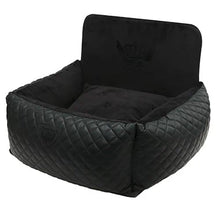 Laden Sie das Bild in den Galerie-Viewer, Angione Dog Car Seat #999 schwarz
