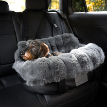 Laden Sie das Bild in den Galerie-Viewer, Leopold´s Finest Hunde-Autositz Cosy schwarz