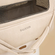 Laden Sie das Bild in den Galerie-Viewer, Hundetasche BALOUVER Cord Sandstone Beige