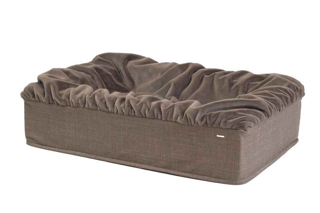 Hundebett Buddelbox Cappuccino