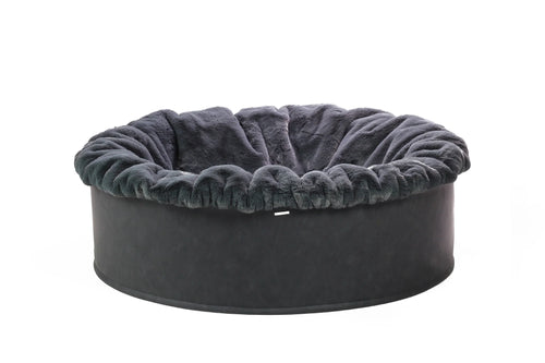 Buddelnest Hundebett dunkelgrau