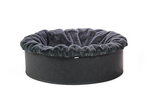 Buddelnest Hundebett dunkelgrau