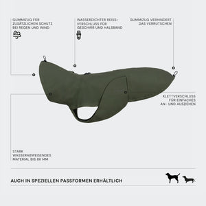 Cloud 7 Hunderegenmantel Dublin 2.0 Dark Olive