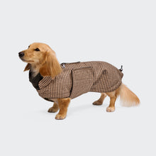 Laden Sie das Bild in den Galerie-Viewer, Cloud7 Hundemantel Dackel Brooklyn Houndtooth