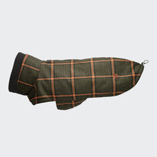 Laden Sie das Bild in den Galerie-Viewer, Cloud7 Hundemantel Brooklyn Flannel Tartan Green