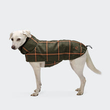 Laden Sie das Bild in den Galerie-Viewer, Cloud7 Hundemantel Brooklyn Flannel Tartan Green