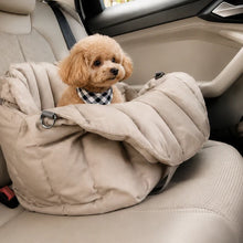 Laden Sie das Bild in den Galerie-Viewer, JAfein! Dogs &amp; Style Hundetasche Car Paris Greige