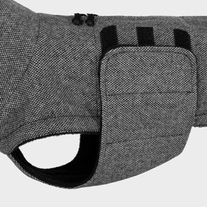 Cloud7 Hundemantel Dackel Brooklyn Tweed Black (Mitte Oktober verfügbar)