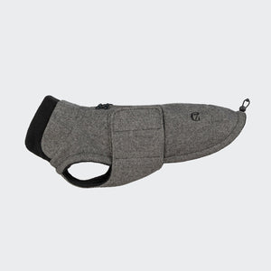 Cloud7 Hundemantel Dackel Brooklyn Tweed Black (Mitte Oktober verfügbar)