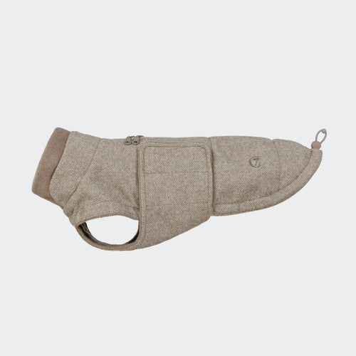 Cloud7 Hundemantel Dackel Brooklyn Tweed Beige (Mitte Oktober verfügbar)