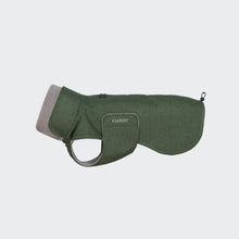 Laden Sie das Bild in den Galerie-Viewer, Cloud7 Hundemantel Brooklyn Flanell Fern Green Long