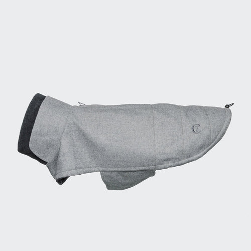 Cloud7 Hundemantel Brooklyn Flanell Grey