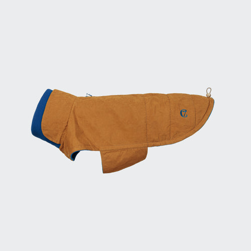 Cloud7 Hundemantel Brooklyn Waxed Cotton Curry