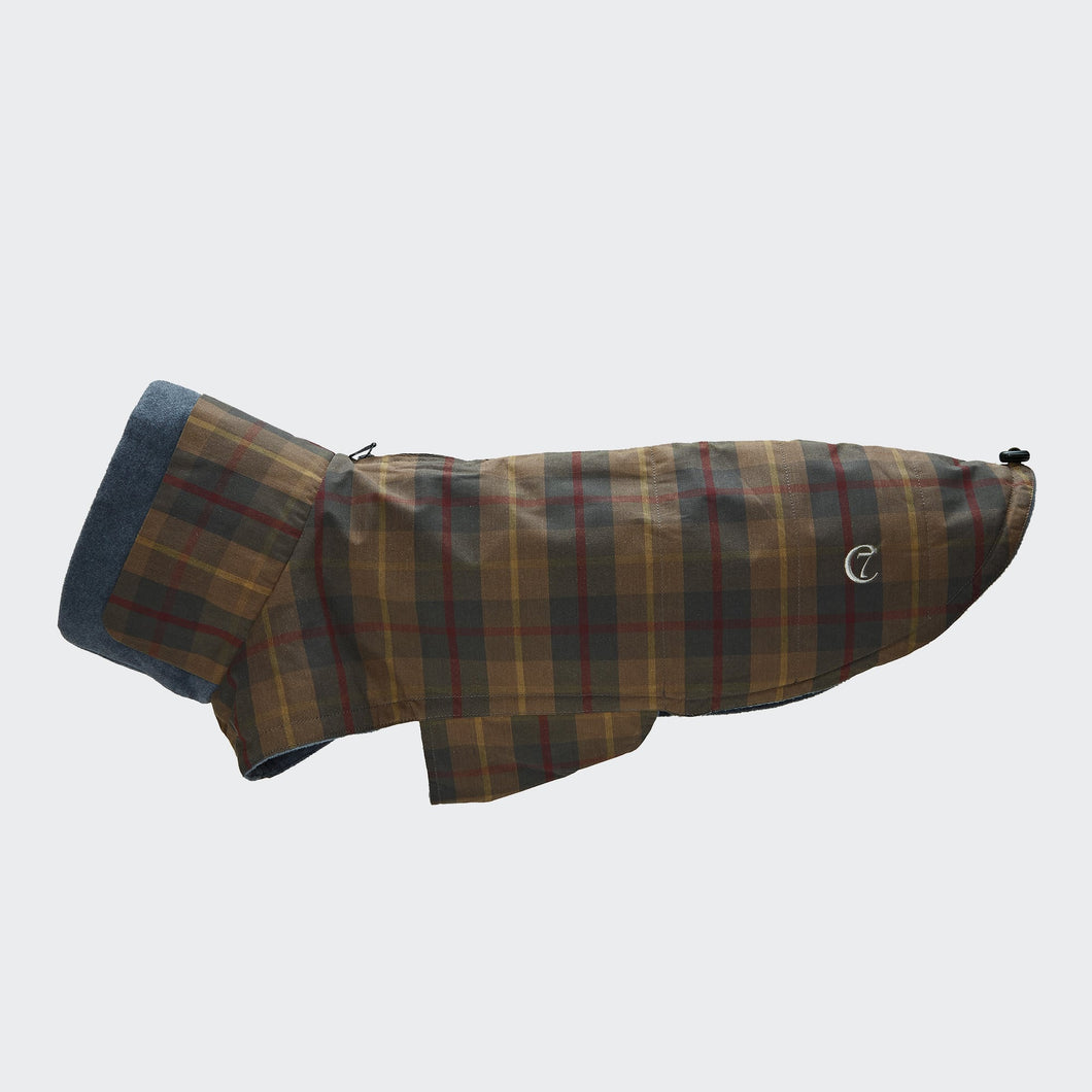 Cloud7 Hundemantel Brooklyn - Waxed Tartan