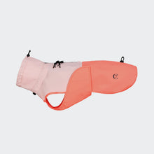 Laden Sie das Bild in den Galerie-Viewer, Cloud7 Hunderegenmantel Dackel AKTIV Peach/Neon Pink