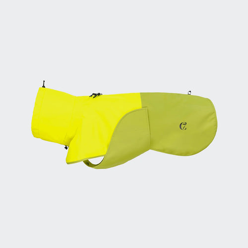 Cloud7 Hunderegenmantel AKTIV Neon Green/Light Olive