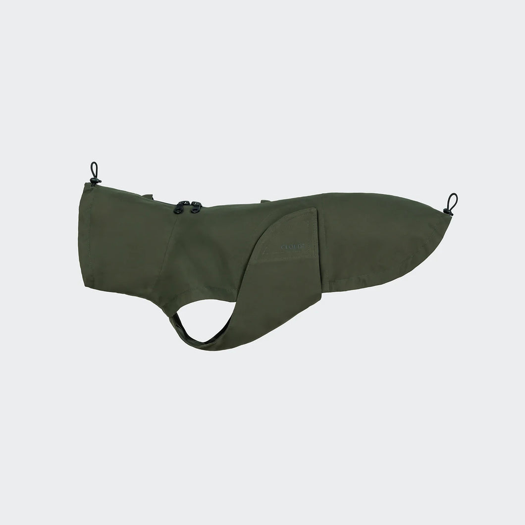 Cloud7 Hunderegenmantel Dackel Dublin 2.0  Dark Olive