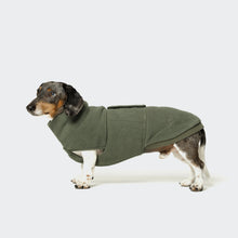 Laden Sie das Bild in den Galerie-Viewer, Cloud7 Hundepullover Dackel Fleece Derby Khaki