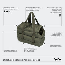 Laden Sie das Bild in den Galerie-Viewer, Cloud7 Hundetasche Montreal Olive