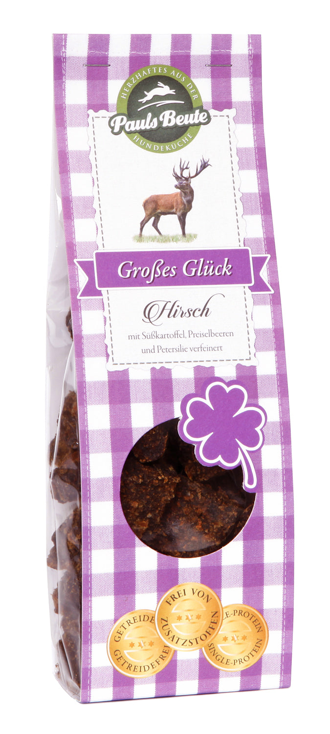 Großes Glück Hirsch