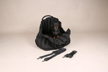 Laden Sie das Bild in den Galerie-Viewer, JAfein! Dogs &amp; Style Hundetasche Car Paris Schwarz