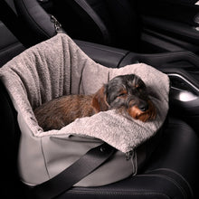 Laden Sie das Bild in den Galerie-Viewer, Leopold´s Finest Hunde-Autositz grau