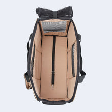 Laden Sie das Bild in den Galerie-Viewer, Leopold´s Flugtasche für Dackel und kleine Hunde mit orthopädischer Matratze