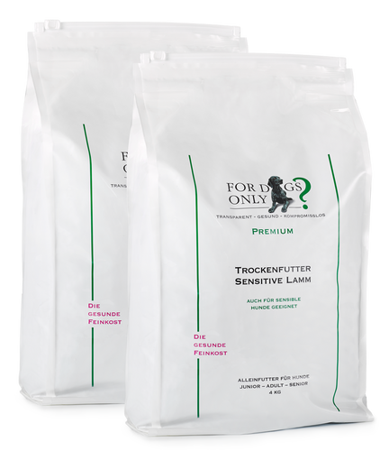 Premium Trockenfutter Sensitive Lamm 8 kg