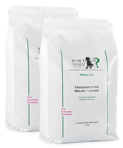 Premium Trockenfutter Welpe – Junior 8 kg