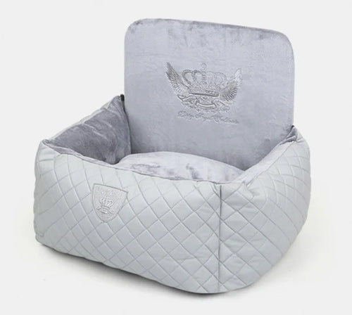 Angione Dog Car Seat #94 grau