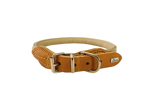 Halsband Round & Soft Elk beige-braun