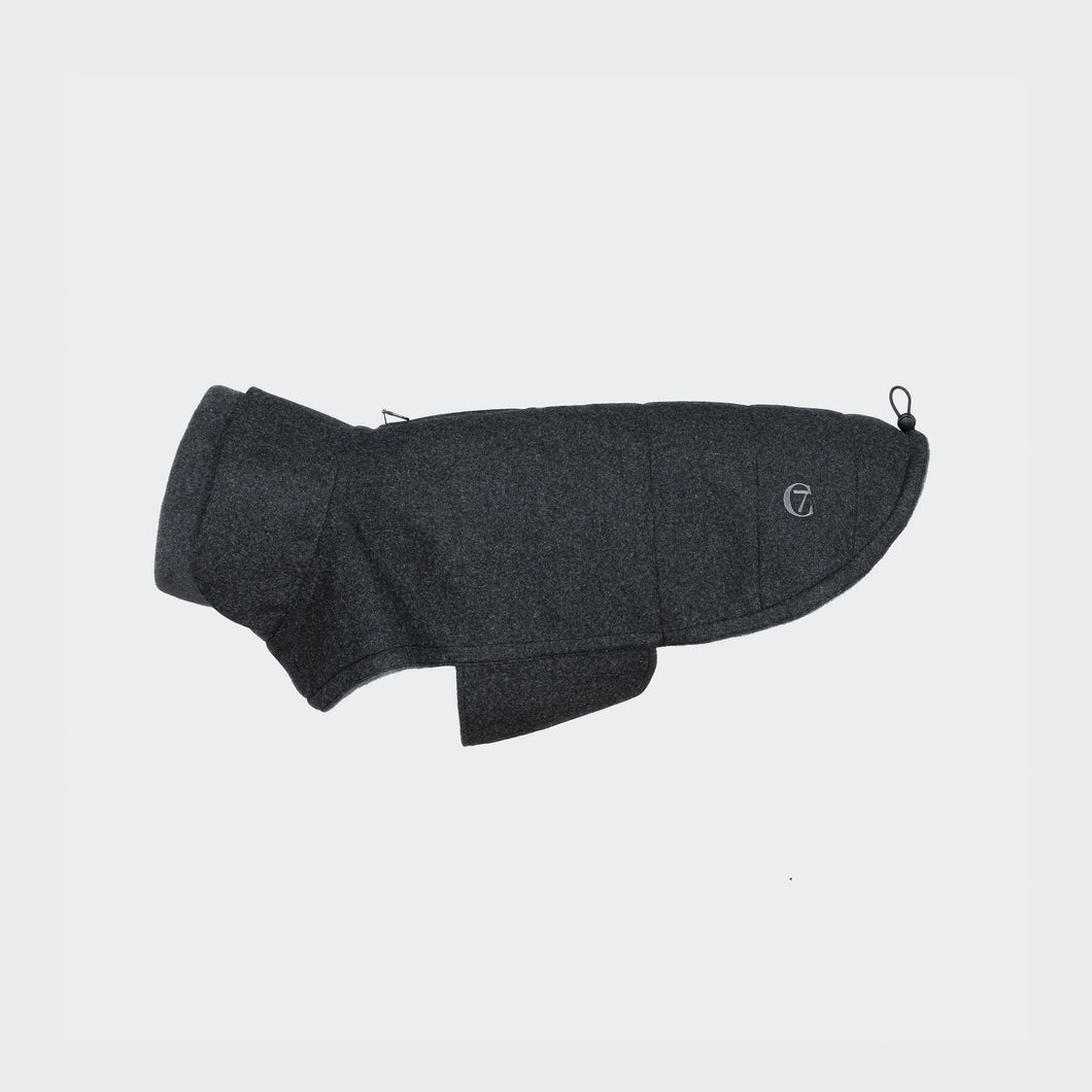 Cloud7 Hundemantel Brooklyn Flannel Anthra