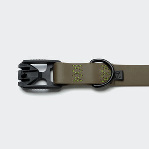 Cloud7 Hundehalsband BioThane Ipanema Olive-Neongreen