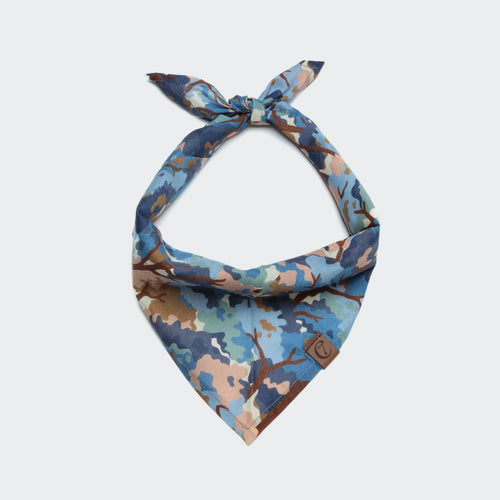 Cloud7 Hundehalstuch Bandana Woodland Blau
