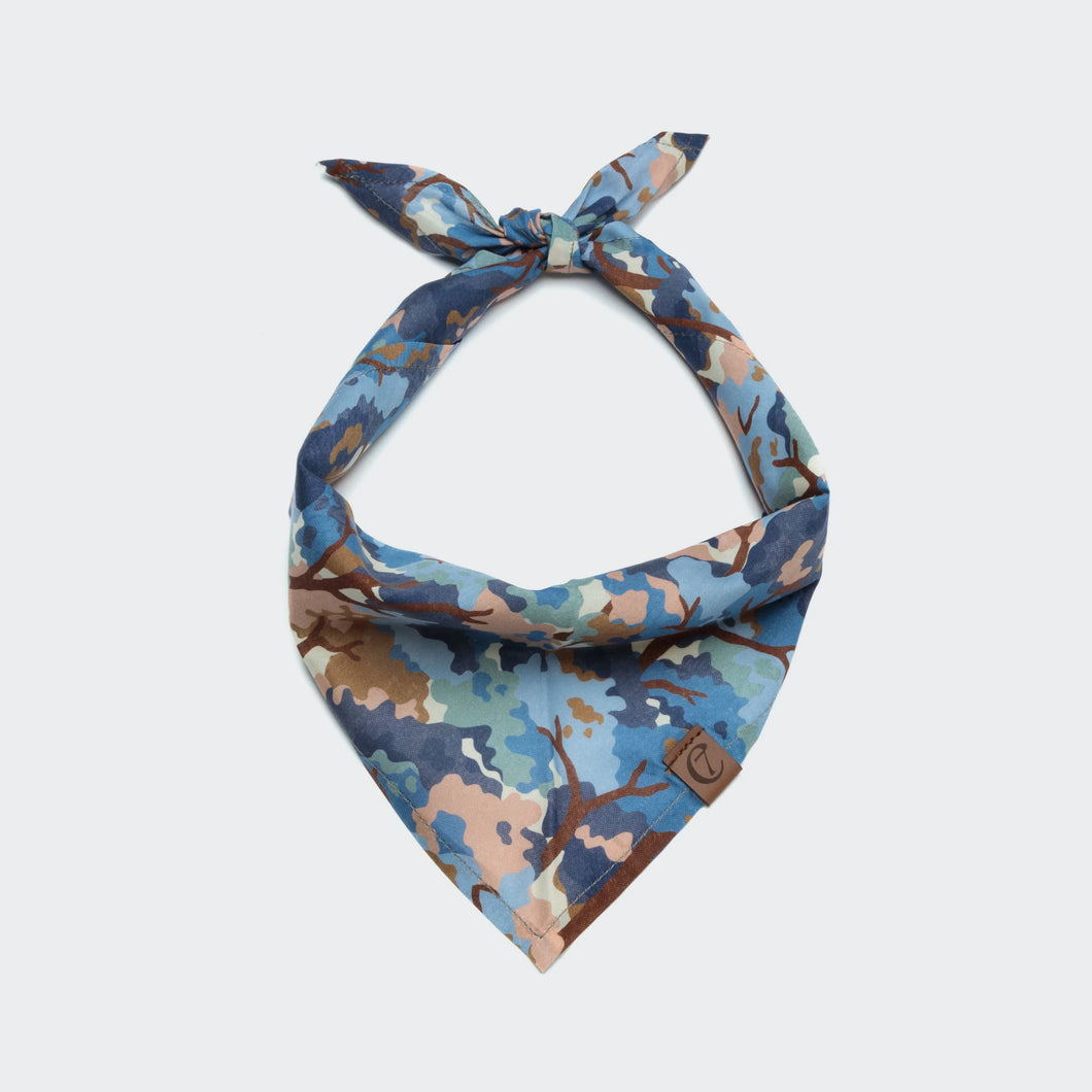 Cloud7 Hundehalstuch Bandana Woodland Blau