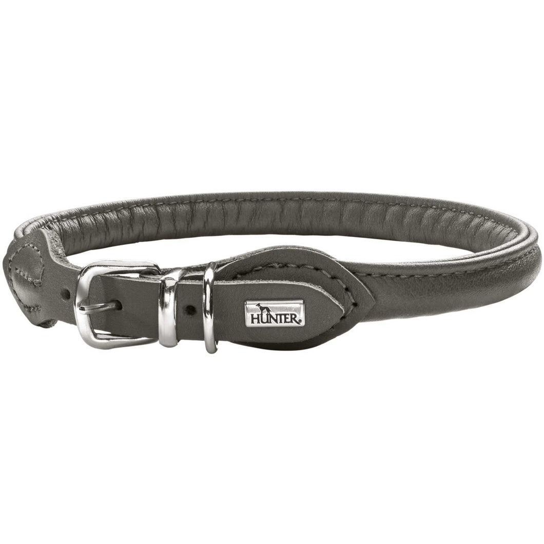 Halsband Round & Soft Elk grau