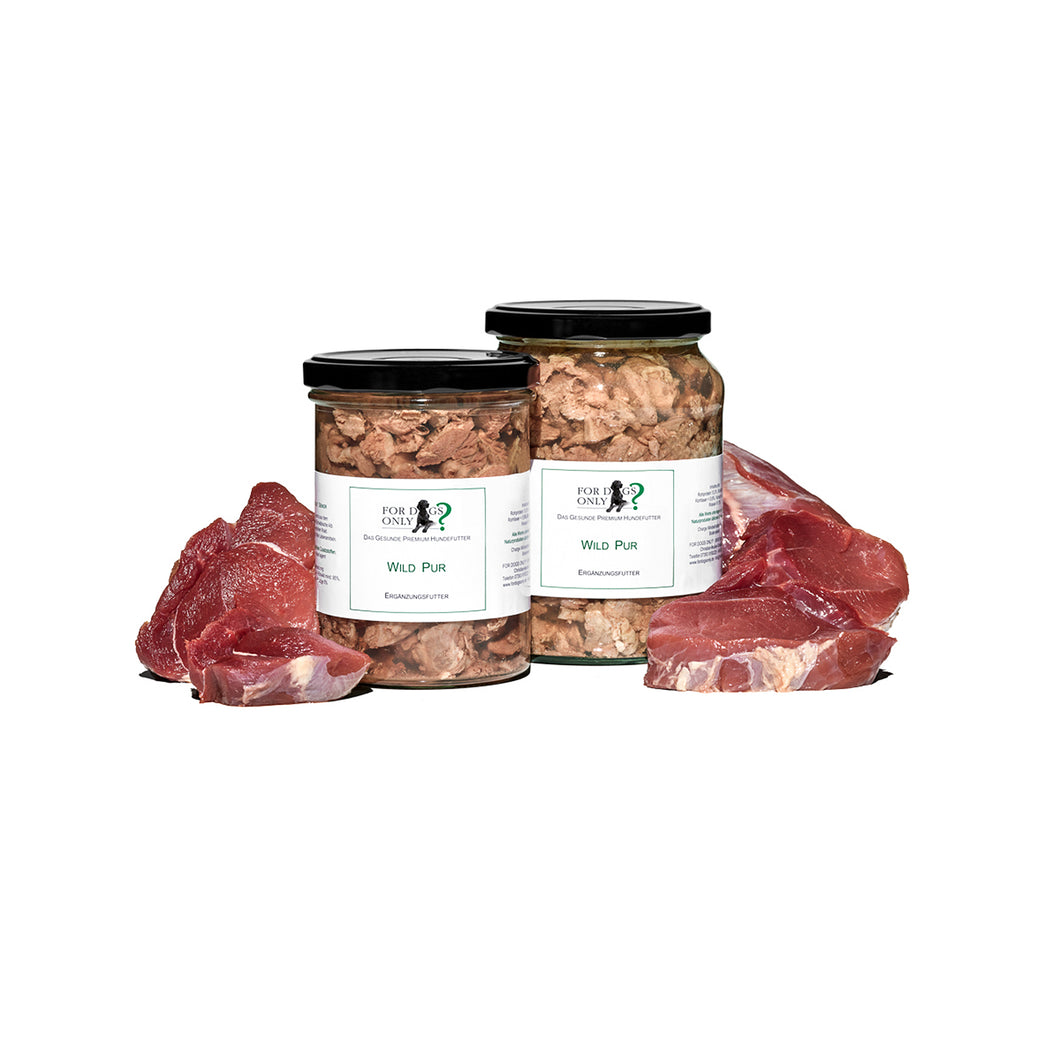 Premium Hundefutter Wild Pur