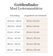 Laden Sie das Bild in den Galerie-Viewer, Lederhalsband Klassik Soft Holi Color mandarine