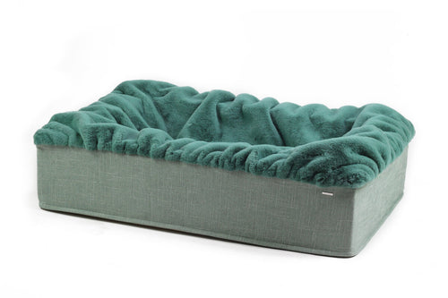 Hundebett Buddelbox Pemba mintgrün