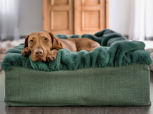 Laden Sie das Bild in den Galerie-Viewer, Hundebett Buddelbox Pemba mintgrün