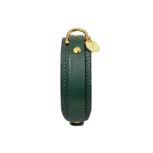 Laden Sie das Bild in den Galerie-Viewer, Lederhalsband Galant Green für Hunde