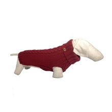 Laden Sie das Bild in den Galerie-Viewer, Hundepullover James Burgundy