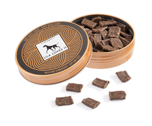 Soft-Bites aus Ziegenfleisch