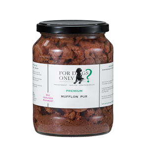 Premium Hundefutter Mufflon Pur