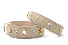 Laden Sie das Bild in den Galerie-Viewer, HALSBAND &quot;DIAMOND Nappaleder