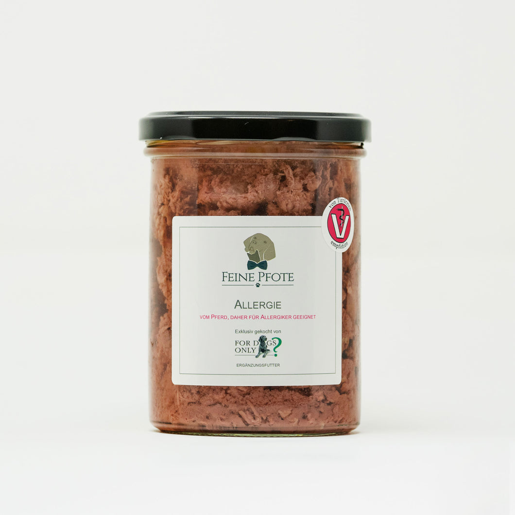 Allergie/Muskelfleisch vom Pferd